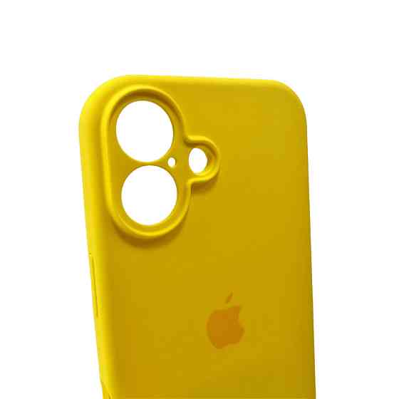 Чохол для смартфона Silicone Full Case AA Camera Protect for Apple iPhone 16 56,Sunny Yellow Київ