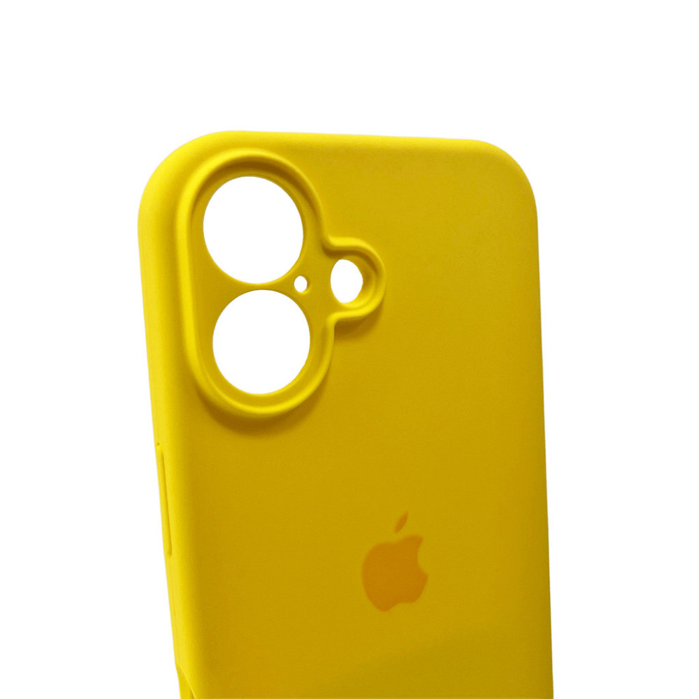 Чохол для смартфона Silicone Full Case AA Camera Protect for Apple iPhone 16 56,Sunny Yellow Київ - фото 6
