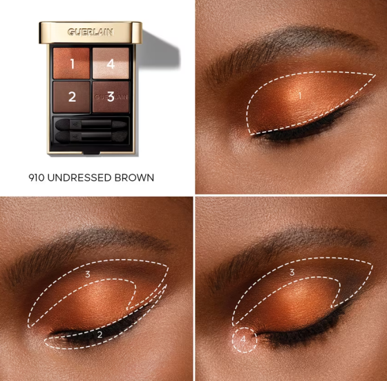 Тіні для повік Guerlain Ombre G Quad Eyeshadow Palette Слов'янськ