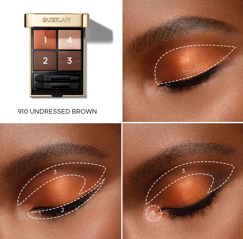 Тіні для повік Guerlain Ombre G Quad Eyeshadow Palette Слов'янськ - фото 3