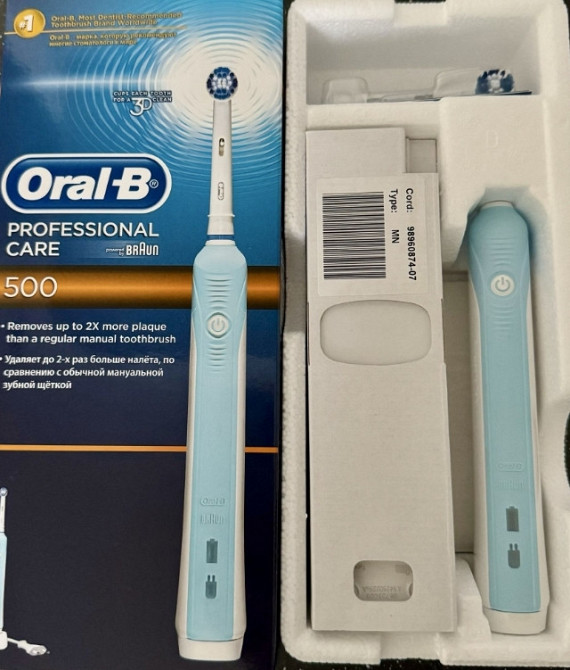 Електрична зубна щітка Oral-B professional care 500 Харьков - изображение 3