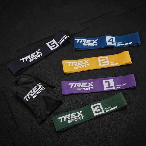 Набор резинок для фитнеса Trex Sport TX-033PRA 2,5-25кг set A Киев