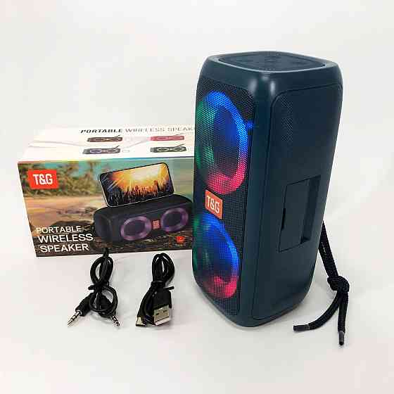 Bluetooth колонка з якісними басами TG333, Bluetooth музична колонка Портативна блютуз QI-44 Івано-Франківськ