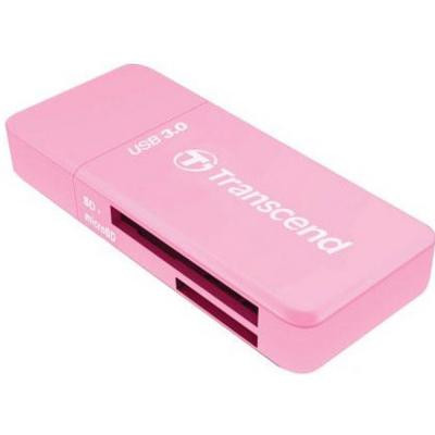 Считыватель флеш-карт Transcend USB 3.0/3.1 Gen 1 Pink (TS-RDF5R) Винница - изображение 2