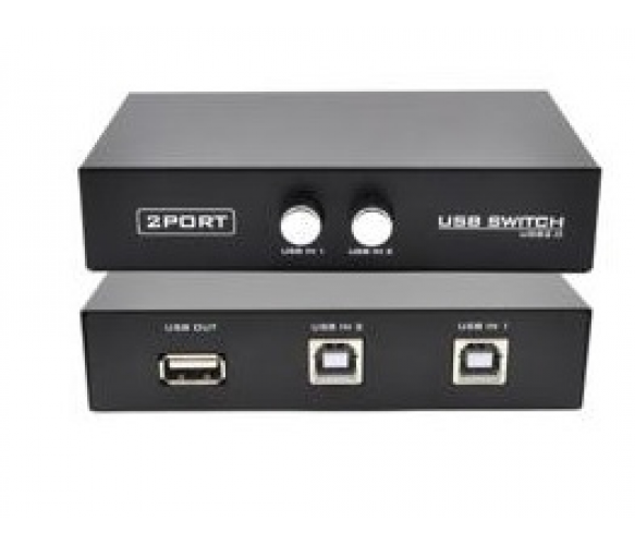 Коммутатор 2 Port USB 2.0 PC to Scanner Printer Sharing Switch Box Полтава - изображение 1