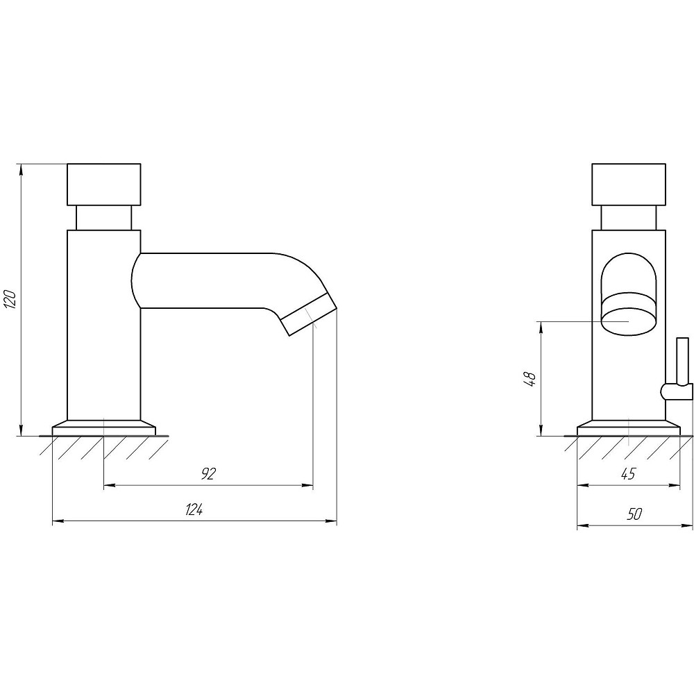 Змішувач-дозатор для умивальника TOPAZ TP-0302 Тернопіль - фото 4