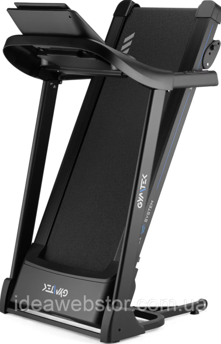 Бігова доріжка Gymtek XT580 електрична складана для дому 3 л.с. до 14 км/год навантаження до 130 кг 15 програм амортизація Bluetoo Київ - фото 12