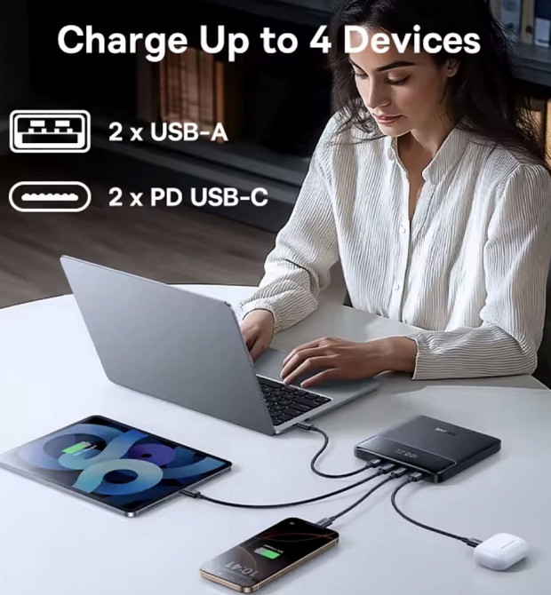 Baseus Blade 100W - 20000mAh Power Bank. Харків - фото 7