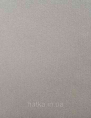 Обои виниловые на флизелиновой основе Rasch Incanto 1.06х10 однотонные тонкая полоска с глянцем темно серые Киев