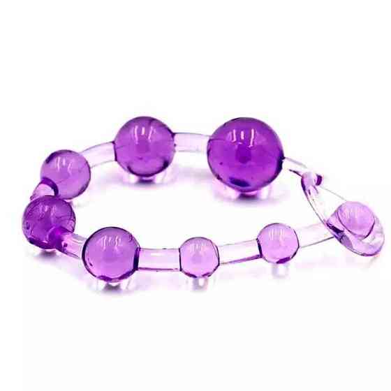 Анальные бусы - Розовый - 31* 0,9 - 2,6 см – Анальные игрушки Винница