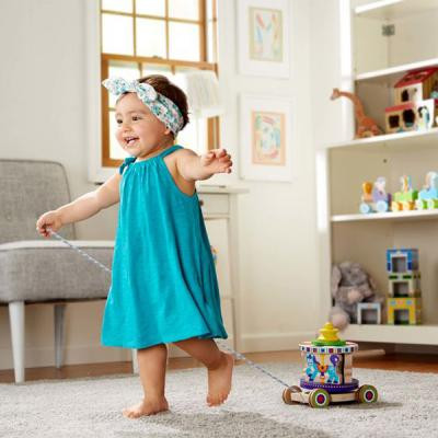 Развивающая игрушка Melissa&Doug Первая деревянная игрушка Карусель (MD13616) Винница - изображение 6