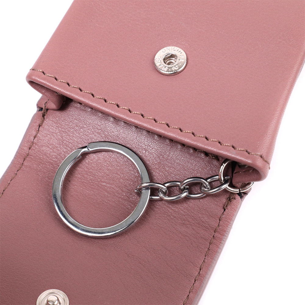 Женская необычная ключница в виде футляра из натуральной кожи GRANDE PELLE 22571 Бежевая Киев - изображение 7