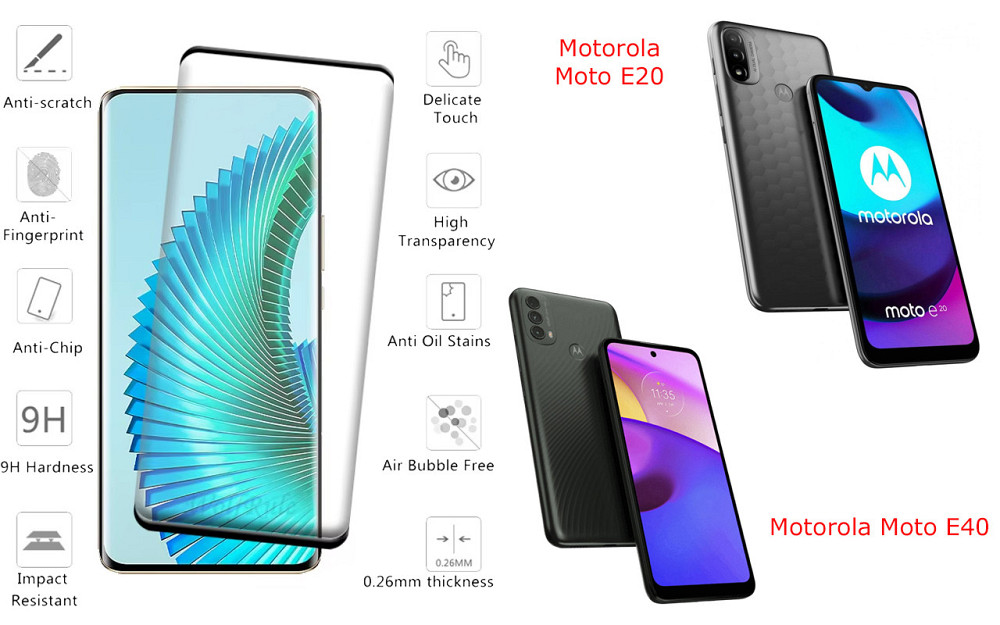 Защитное стекло HyperGlass Pro для Motorola Moto E20, Moto E40 – максимальная чувствительность и защита Киев - изображение 2