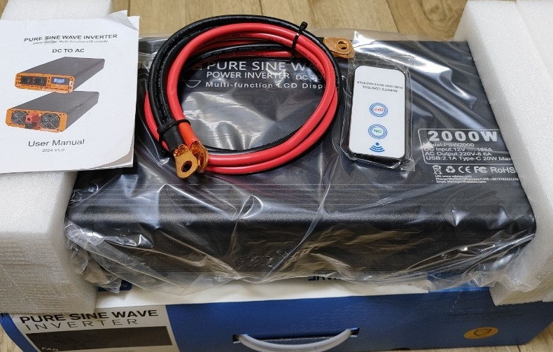 Инвертор 12v 220v DATOUBOSS 2000W(4000W)Чистый синус. Харьков - изображение 8