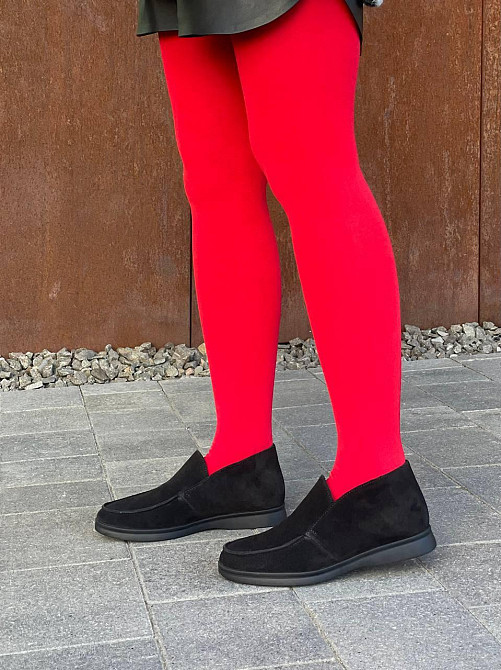 Daragani Женские черевики Daragani черные натуральная замша (5350) Коломыя - изображение 3