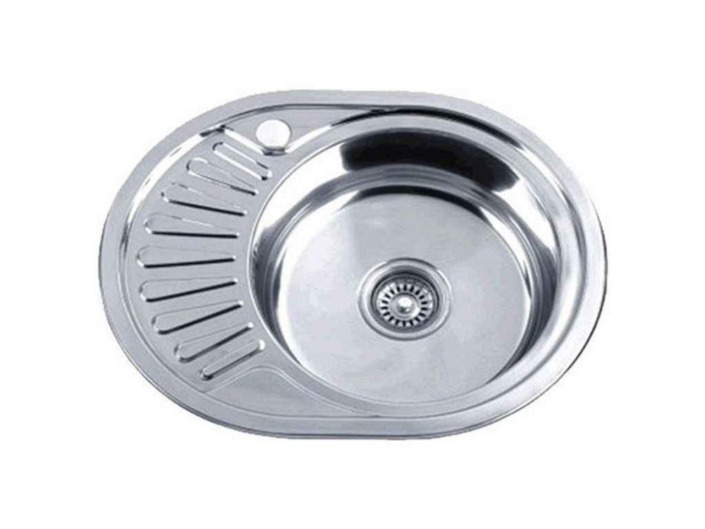 Мийка врізна 570х450х180мм Z5745-06-180D (decor) ТМ ZERIX Київ - фото 1