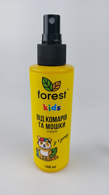 Спрей-репелент Forest Kids 140 мл проти комарів і мошки (1 шт.) Харків - фото 3