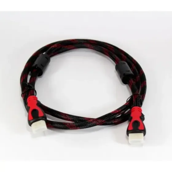 HDMI-HDMI кабель 3м для TV, DV, DVD, PJ з позолоченими конекторами, багатоканальним звуком і нейлоновим обплетенням Одеса