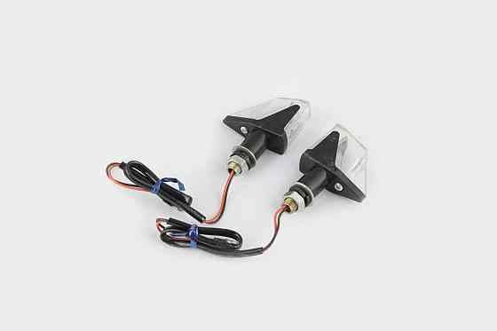 Повороти світлодіодні, ромб (пара) (5 LED, карбон, біле скло) Мукачево