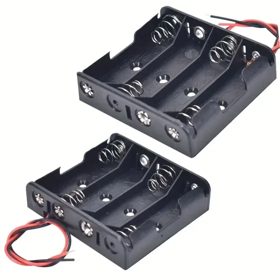 Бокс для батарей AA з проводами для Arduino та електроніки Київ