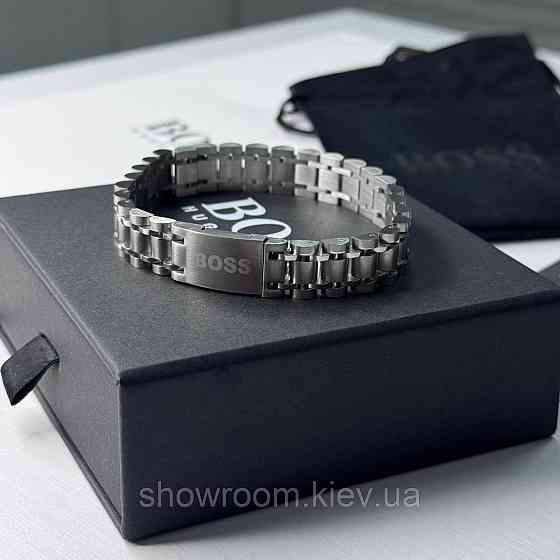 Чоловічий фірмовий браслет Boss, Бос (60033) Київ