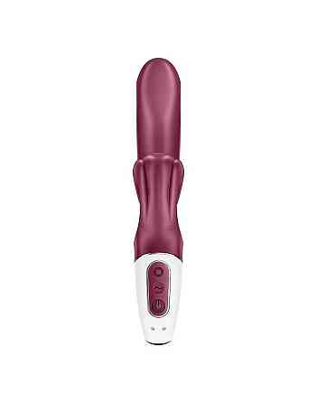 Вибратор-кролик Satisfyer Love Me Red, гибкий, отросток с тройным кончиком Sex Aura Киев