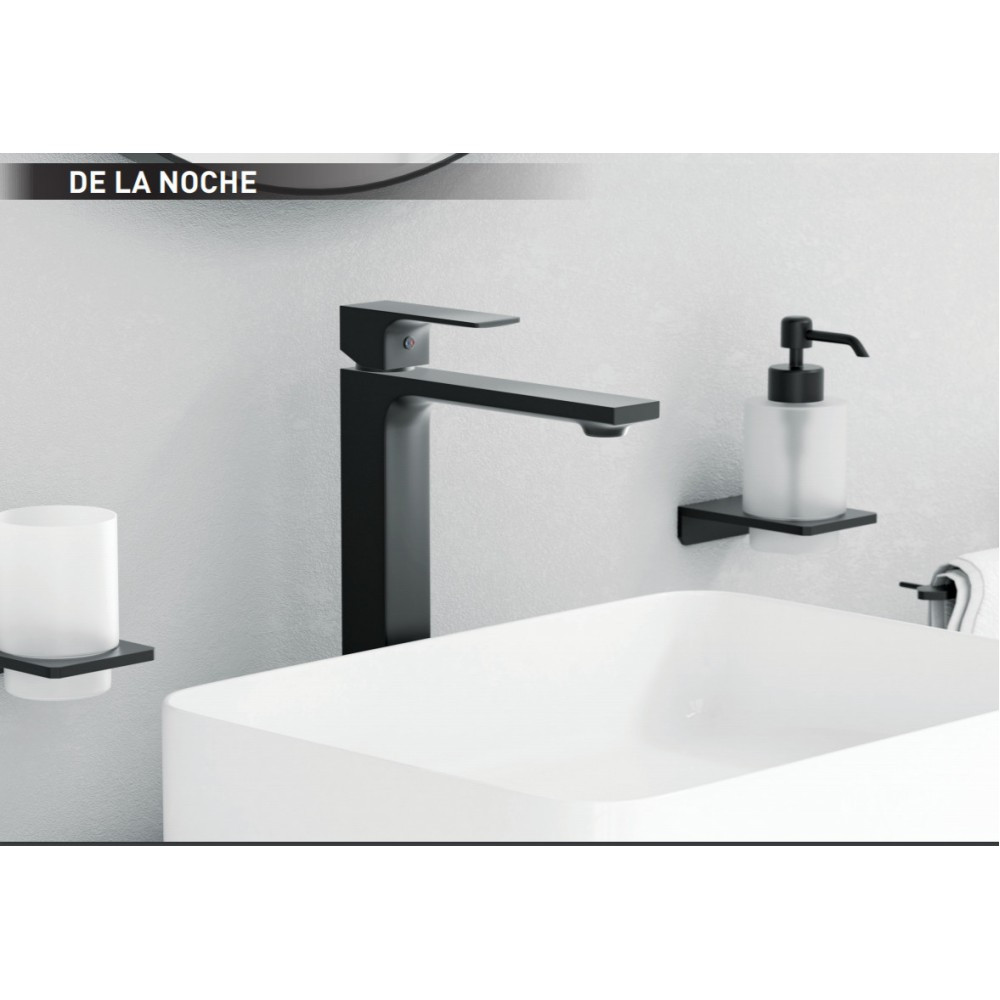 Змішувач для раковини високий Volle LEON de la noche чорний/матовий 1511.010204 Київ - фото 7