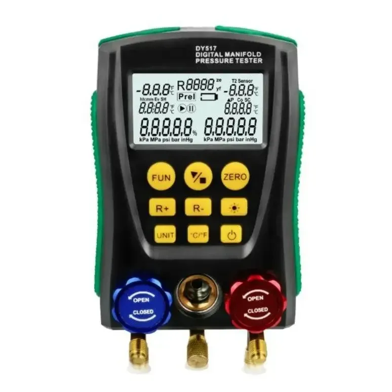 Цифровий манометр DUOYI DY517A для холодильних систем Київ - фото 2