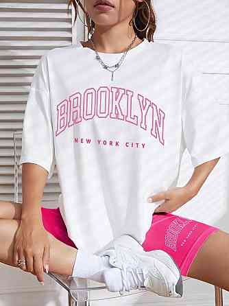 Футболка жіноча з принтом  44 Біла 2634324780 Дніпро