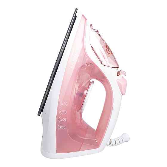 Праска парова ручна для одягу 1800 Вт з металокерамічною підошвою Рожева Sokany SK-11044 Коломыя