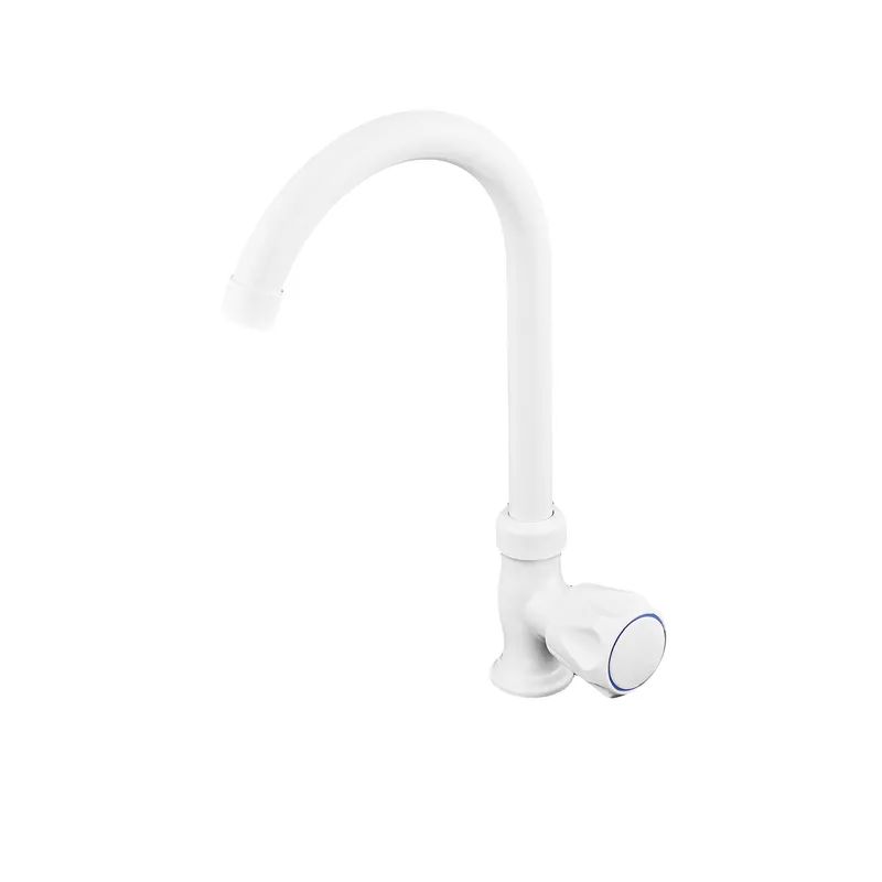 Кран для холодной воды Plamix Mono-005 White (PM0675) Киев - изображение 1