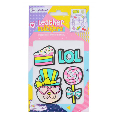 Стикер-наклейка Yes Leather stikers "Sweets" (531622) Винница - изображение 1