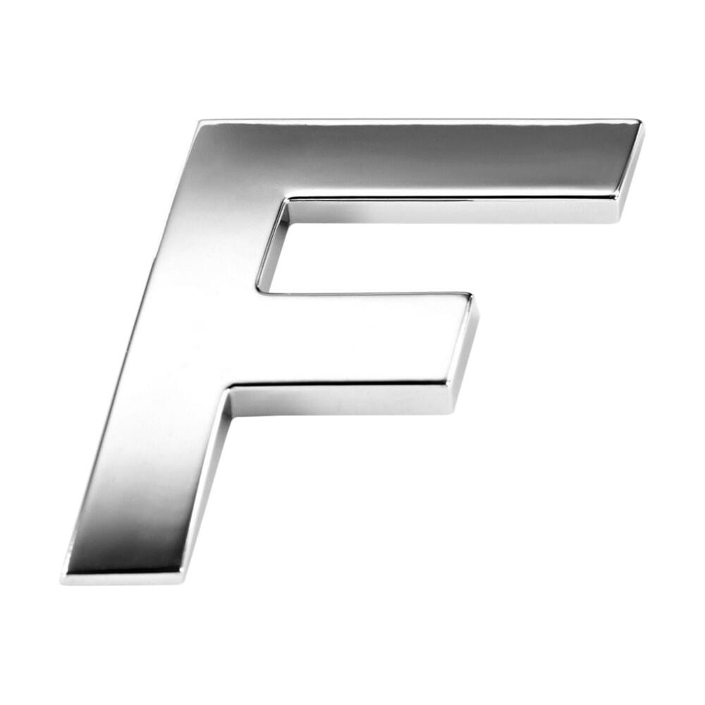 Наклейка 3 см Буква F Київ - фото 1