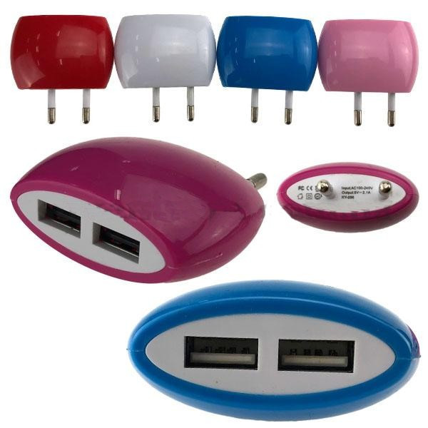 Заряджання мережна на два виходи usb Київ - фото 1