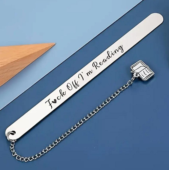 Металлическая закладка – креативный подарок для книголюбов Закладка для книг 