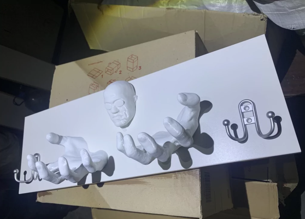 Дизайнерський вішак на стіну для одягу та декору інтер'єру Морфеус Днепр - изображение 3