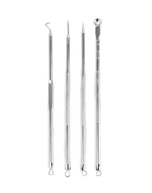 Набір інструментів для чищення пір і видалення вугрів, вугрів (4 штуки), 21724 Луцк - изображение 1