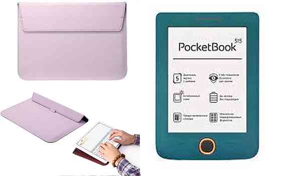 Чехол-конверт VitoCase для PocketBook Mini PB515, с функцией подставки для книги Фиолетовый Киев