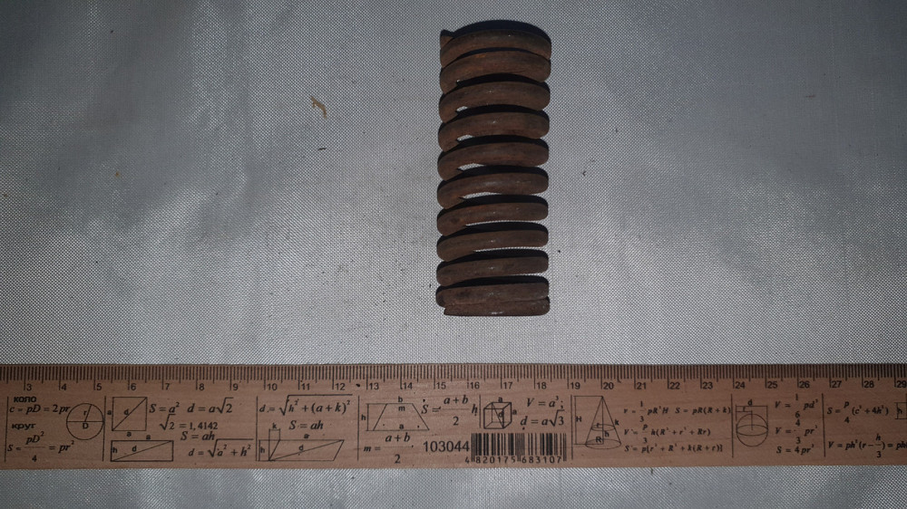 Пружина стиснення 32.5х78х4.5 мм. СССР. Харків - фото 2