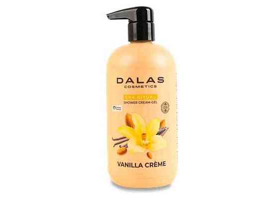 Крем-гель для душу 550мл Vanilla creme ТМ DALAS Київ