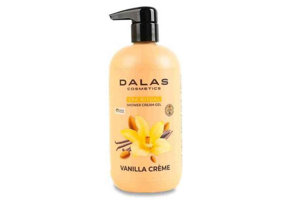 Крем-гель для душу 550мл Vanilla creme ТМ DALAS Київ - фото 1