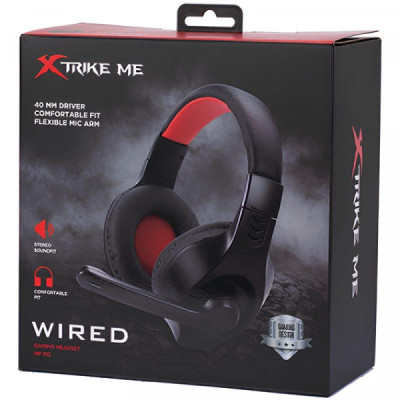 Навушники Xtrike ME HP-312 XBOX/PS/PC Black/Rad (HP-312) Вінниця - фото 7