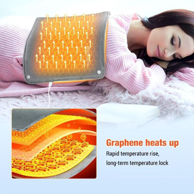 Универсальная электрогрелка от USB 30х50 см электрический термоковрик с подогревом для рук, ног и шеи LA-48 Львов - изображение 9