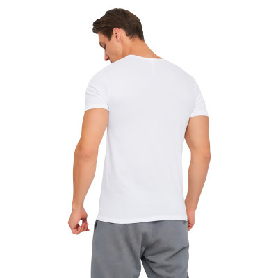 Футболка Kappa T-shirt Mezza Manica Scollo V K1315 Bianco білий XL (8052394816264) Винница - изображение 2