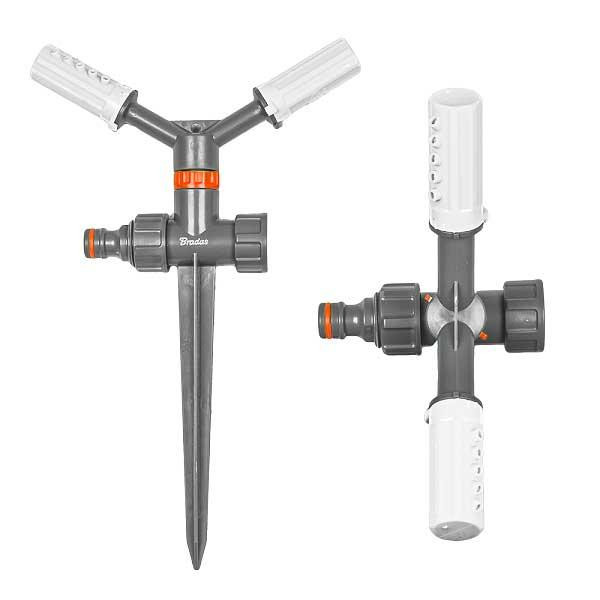 Дождеватель вращающийся 2-рожковый ø11м BRADAS Польша Киев - изображение 1