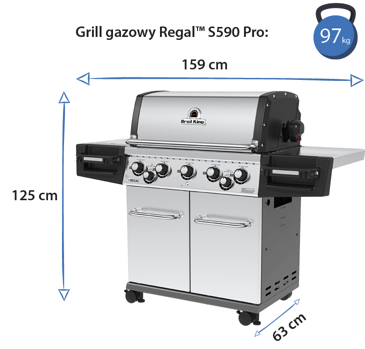 Газовий гриль Broil King Regal S590 IR PRO NEW 998943 Код: 009134 Рівне - фото 2