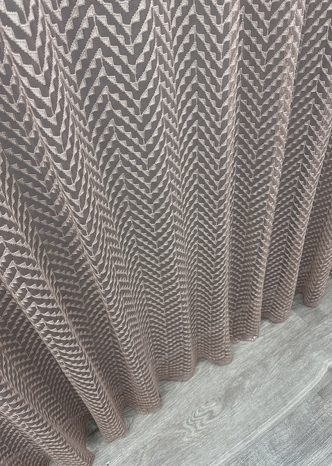 Тюль Гипюр цвет какао 1878т Киев - изображение 6