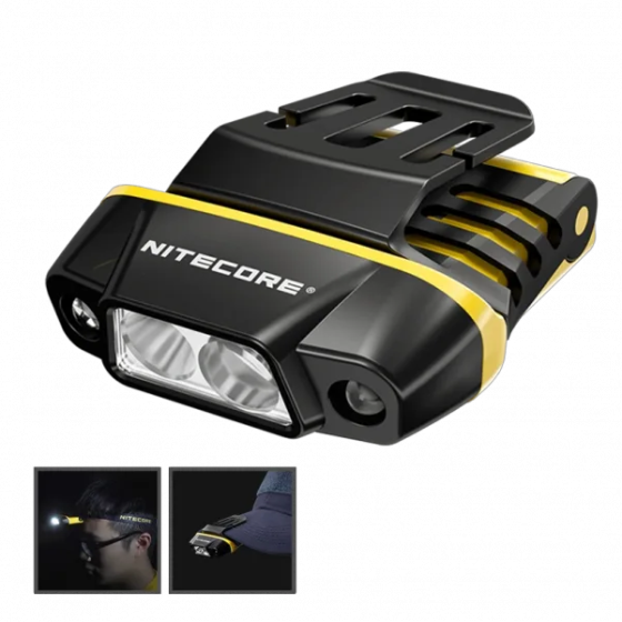Ліхтар на кепку Nitecore NU11 з датчиком руху та універсальним кріпленням Вінниця