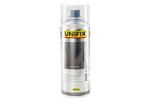 Лак акриловий універсальний Прозорий гл. 400 мл UNIFIX Рівне - фото 1
