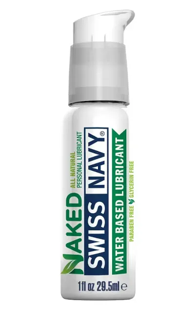 Лубрикант на водній основі Swiss Navy NAKED All Natural 29,5 мл, для чутливої ​​шкіри Львів - фото 1